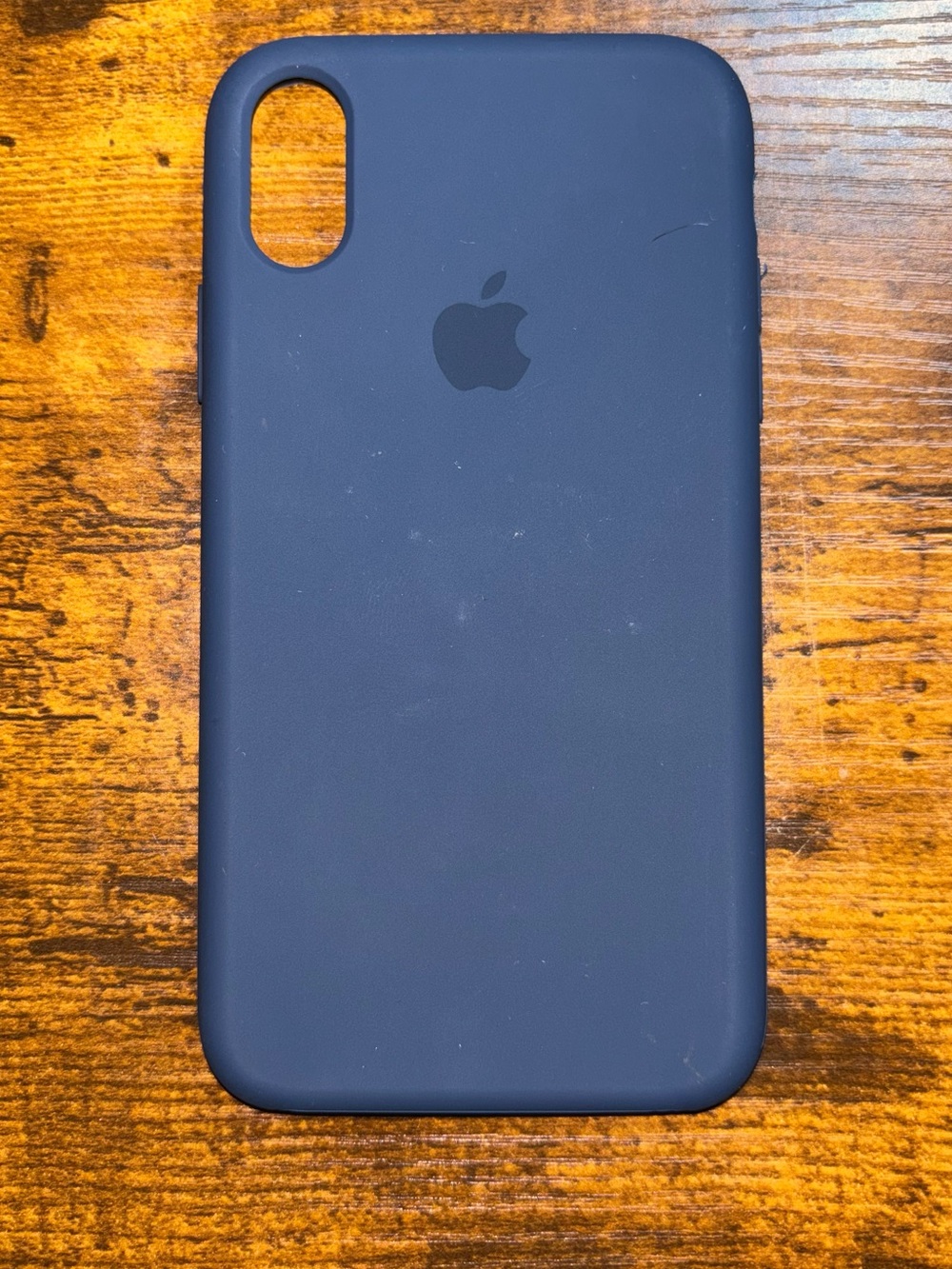 XR Silicone iPhone Case - Midnight Blue✅✅🔥🔥